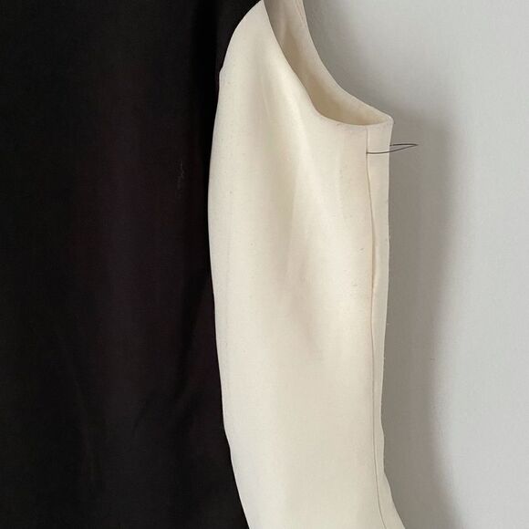 American Living Women's Sleeveless Black and White A Line Sheath Dress size 16 - Picture 3 of 6